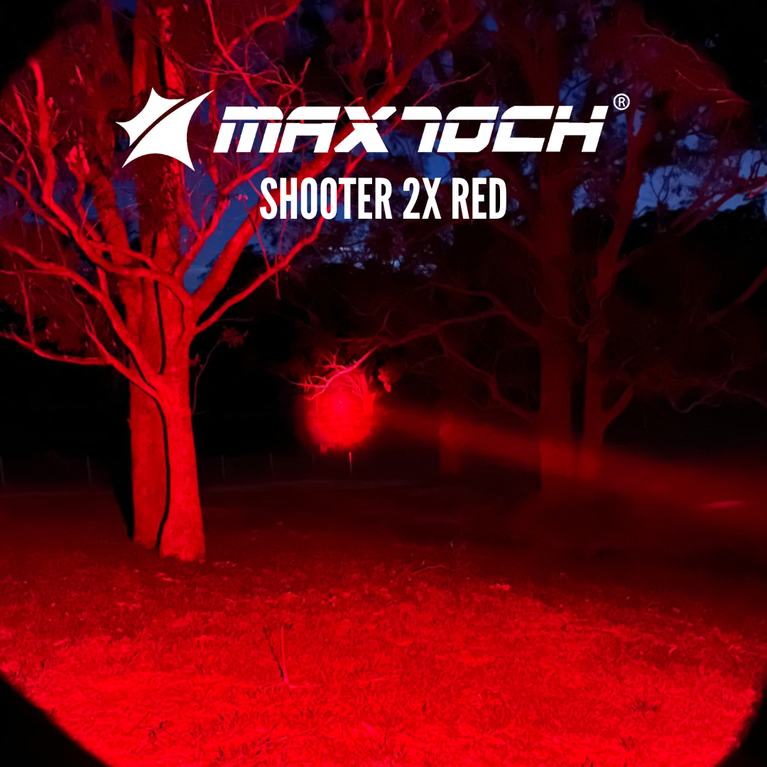 Maxtoch Shooter 2X RED LED Torch