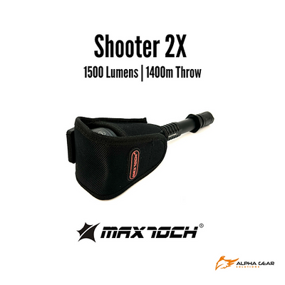 Maxtoch Shooter 2X GREEN LED Torch