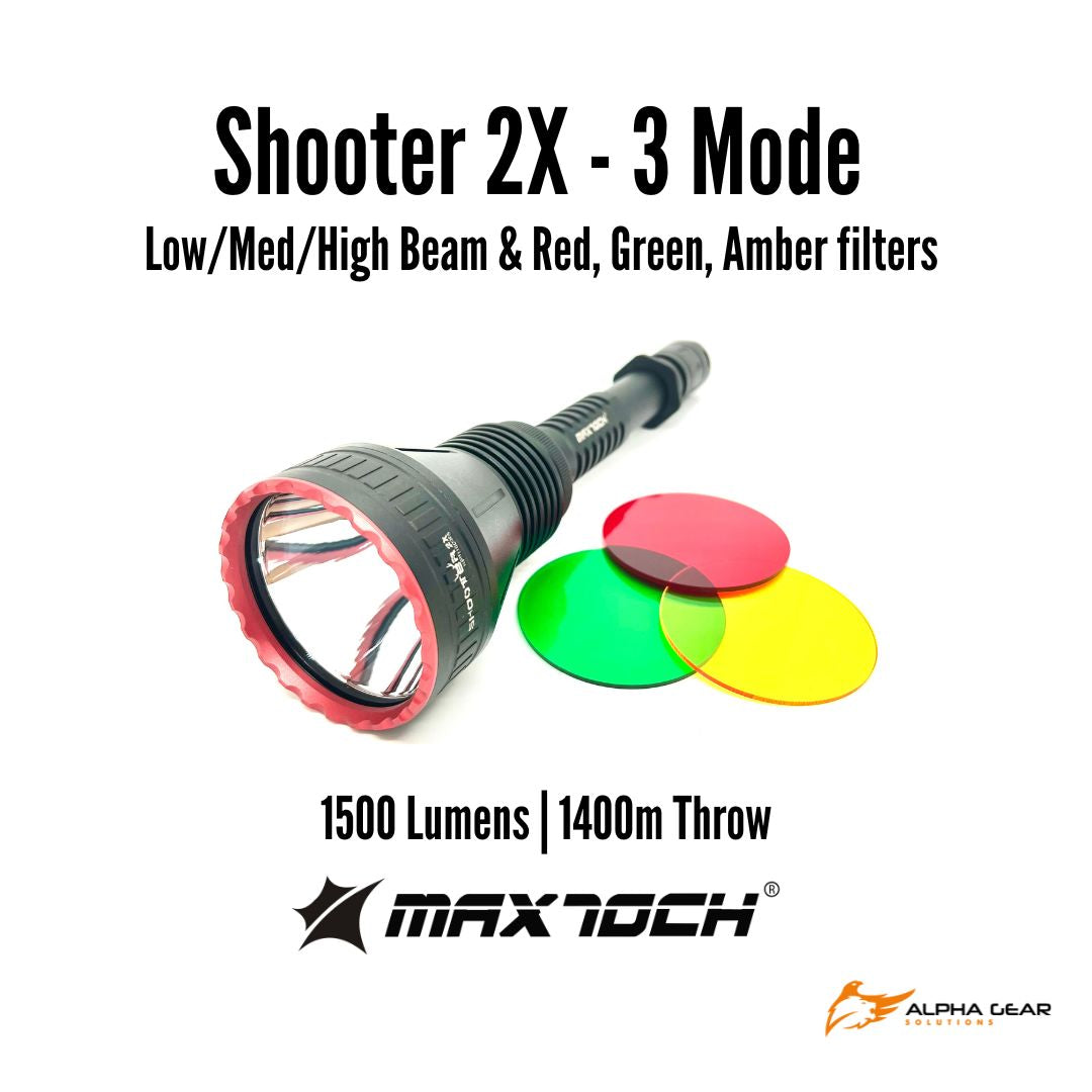 Maxtoch Shooter 2X LED Torch