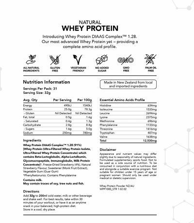 Radix Nutrition | 1kg Plant Protein DIAAS Complex 1.30