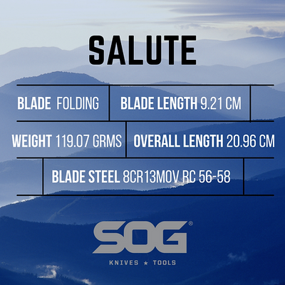 SOG Salute Pocket Knife